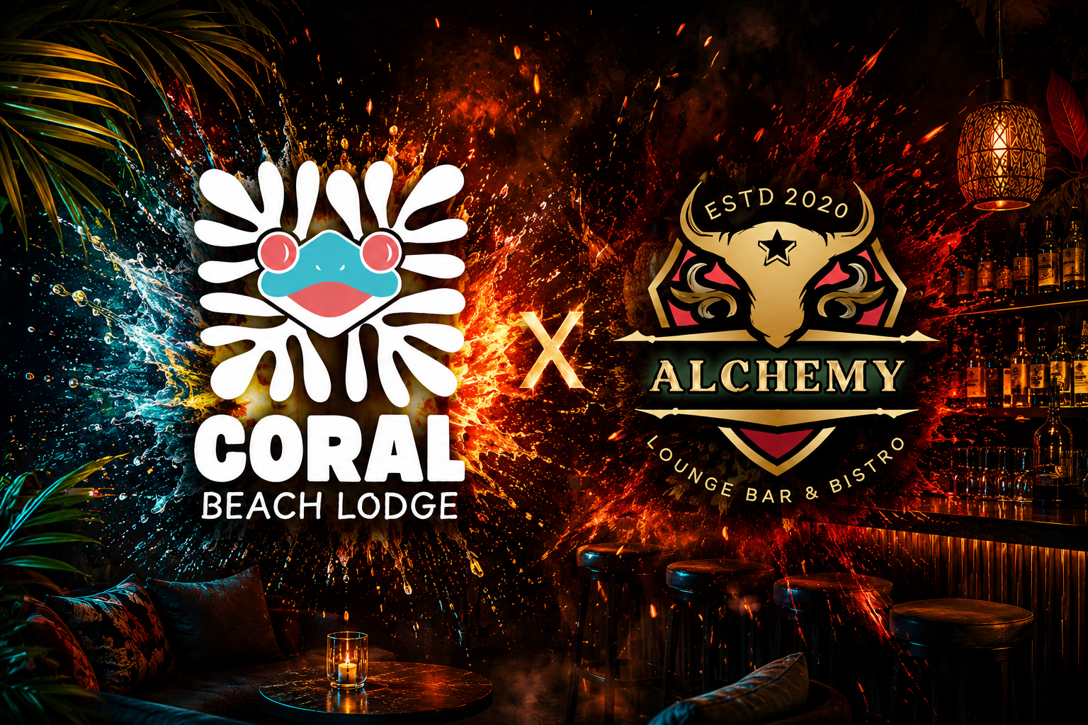 Coral Beach Lodge & Alchemy Lounge Collaboration